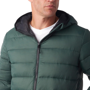 <b>Men</b> Casual Puffer Jacket In Bulk Quantity <b>Long</b> Sleeve Puffer Jacket Thick Quilted Warm <b>Coat</b> For Outdoor Wear - Product Image 3