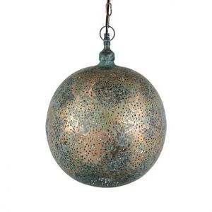 <b>Bulk</b> Supply Decorative Moroccan Iron Lantern with Glass Panels for Hotel & Event Decoration - Product Image 6