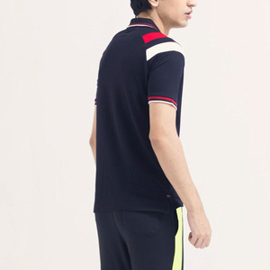 Polo pour homme 100 % coton de haute qualité, respirant, à motif uni ou imprimé, pour usage décontracté, vente en gros - Product Image 3