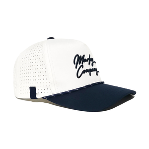 Casquette de sport légère et respirante à 5 panneaux avec logo brodé 3D personnalisé, visière incurvée en coton, idéale pour le golf et le baseball - Product Image 3