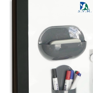 Movable Double-Sided Magnetic <b>Black</b> Partition <b>Board</b> for Workspace Organization - Product Image 5