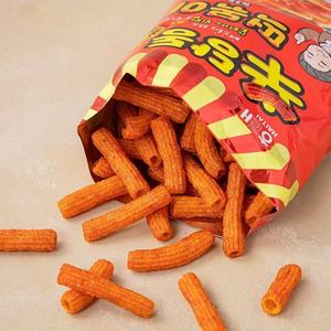 Máquina para Hacer Aperitivos <span class=keywords><strong>Coreanos</strong></span> Yappokky de Arroz y Maíz Inflado, Línea de Producción de <span class=keywords><strong>Doritos</strong></span> Fritos, Entrega del Fabricante - Product Image 2
