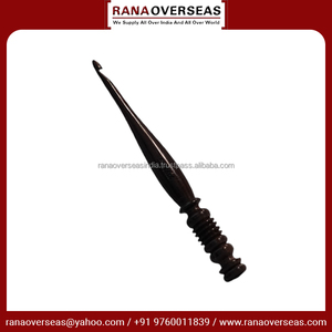 Personnalisé En Gros Fabriqué À La Main En Bois Poignée Ergonomique Crochet Crochets Tricot Artisanat Aiguille À Tricoter Pour Elle - Product Image 2