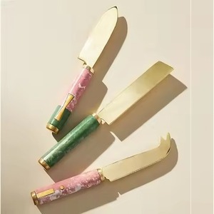 Premium Metal <b>Cheese</b> <b>Knife</b> <b>Set</b> <b>Cheese</b> Cutter Collection for Gourmet Serving and Food Presentation - Product Image 4