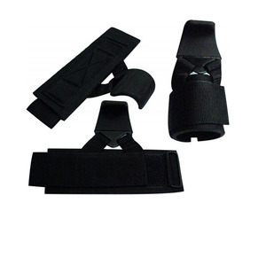 Meilleures ventes 2026 : Crochets de musculation de qualité supérieure avec sangle de poignet réglable en néoprène et fermeture magnétique, unisexe, pour la gym et le fitness - Product Image 1