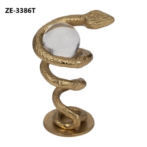 Escultura Metálica Decorativa Contemporánea, Elegante Adorno para Sala de Estar, para Proyectos de Interiores Residenciales de Lujo Modernos en Todo el Mundo - Product Image 2