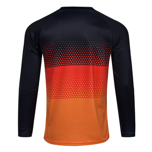 Maillot de motocross personnalisé, impression numérique, tissu en mesh, VTT, MX, cyclisme, coupe-vent, manches longues, personnalisé, unisexe, grande taille, respirant - Product Image 2