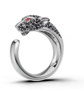 Custom Made Luxury Gold Plated IGI Certified Diamond Wedding <b>Ring</b> | Elegant Gift Anniversary <b>Statement</b> <b>Ring</b> for Women | Fine - Product Image 1