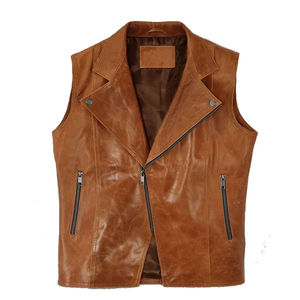 Gilet de moto décontracté pour homme, coupe ajustée, en coton/fibre de bambou, respirant, hiver 2026, tendance - Product Image 5