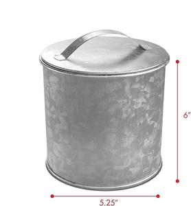Trending Design Durable galvanized metal <b>storage</b> <b>container</b> for kitchen pantry spices coffee and sugar keeping fresh longer - Product Image 4