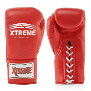 นวมชกมวยหนังแท้ 10oz 12oz 16oz ระดับแข่งขัน สำหรับฝึกซ้อมและต่อยมวย  สีทีมตามสั่ง ขายส่ง รับสั่งจำนวนมาก - Product Image 4