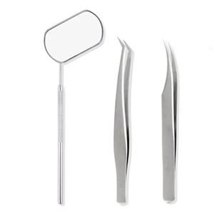 Espejo de Maquillaje Cuadrado Ligero de Acero Inoxidable de Una Sola Cara, con Logotipo Personalizado en Color, para Uso Cosmético y Extensiones de Pestañas - Product Image 1