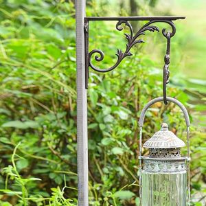 Handmade Cast Iron Fleur de Lis <b>Shelf</b> Bracket Rustic Decorative Wall Mount Support - Product Image 5