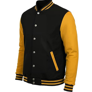 Chaqueta de béisbol de diseño personalizado para hombre Voristy - Product Image 1