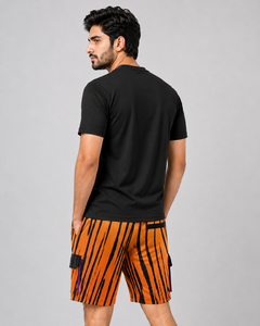 Shorts de sublimación para hombre con tecnología de secado rápido y absorción de humedad para máxima comodidad, shorts con el mejor servicio OEM. - Product Image 4
