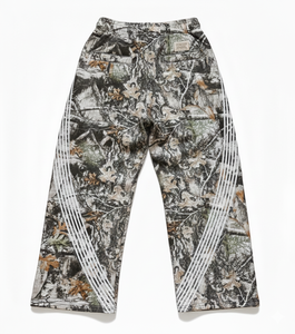 Meilleurs services OEM de matériaux de qualité supérieure – Pantalons de jogging décontractés pour hommes, motif camouflage arbre, doublure polaire thermique, 100 % coton, écologiques, vente en gros, personnalisables - Product Image 3