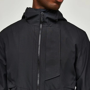 High Quality Fashionable Color Block Stitched <b>Windbreaker</b> Set 100% Nylon Loose Fit Windproof Lightweight Tracksuit - Product Image 5