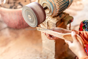Couteau à beurre en bois naturel en gros, spatules écologiques pour le fromage, la confiture, les cacahuètes, du Vietnam - Product Image 4