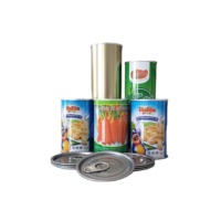 Boîtes d'emballage rondes en fer blanc Canpac Vietnam pour biscuits et huile, 250 ml, qualité alimentaire