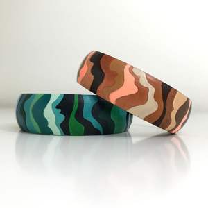 Handmade Traditional Women's Jewelry Painted <b>Wooden</b> <b>Bangles</b> for Daily Wear and Festive Fashion - Product Image 6