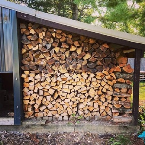 Bois de chauffage de qualité supérieure en chêne séché, frêne et hêtre, bûches fendues d'origine américaine pour le chauffage domestique, en stock avec livraison rapide - Product Image 1