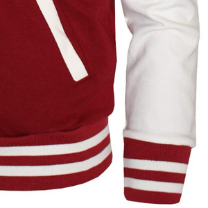 Chaqueta de Invierno para Hombre Más Vendida, Chaqueta Varsity de la Mejor Calidad con Mangas de Cuero, Chaqueta Bomber de Tela Cálida para Invierno - Product Image 2