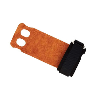 Poignées de gymnastique en cuir de vachette sur mesure, antidérapantes, durables, idéales pour la musculation et l'entraînement. - Product Image 4