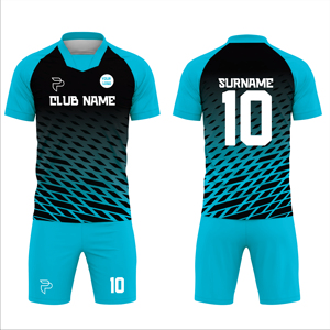 Youth Team Soccer Jersey School Football Uniform Set Group Order Breathable Sportswear Club Kit Low MOQ Supplier - Product Image 1