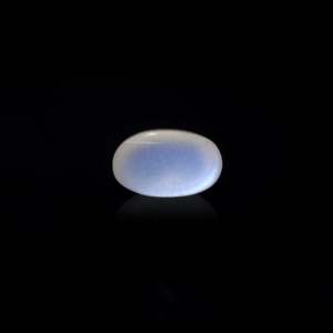 Loose Blue Moonstone Gemstone 6.05 Carat Brilliant Cut Certified Wholesale 4mm - Product Image 2
