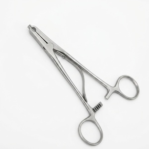 Pinza Aplicadora de Clips Raney de Acero Quirúrgico de 6.25 Pulgadas, Instrumento Manual de Hemostasia con Certificación CE Clase I - Product Image 4
