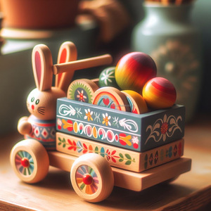 สมบัติไม้ของเล่นที่ยั่งยืนสำหรับความคิดสร้างสรรค์ - Product Image 4