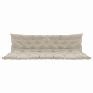 78.7 \ "cuscino in tessuto color crema per sedia altalena da esterno - Product Image 3
