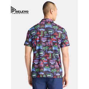 Camisa de Golf Casual para Hombre, Ecológica, de Secado Rápido, Transpirable, Antiarrugas, Antibolitas, 100% Algodón Canvas, con Impresión Personalizada - Product Image 3