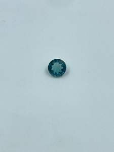 พลอยบลูทัวร์มาลีนธรรมชาติทรงกลมเจียระไนบริลเลียนท์ ขนาด 6.80 มม. น้ำหนัก 0.95 กะรัต คุณภาพสูงสำหรับทำแหวน - Product Image 6