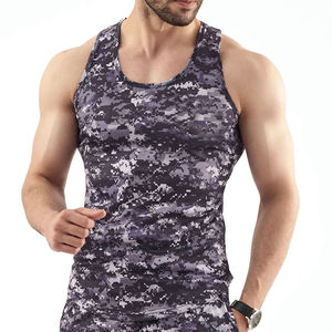 Camiseta Deportiva Personalizada de Verano sin Mangas para Hombre, Transpirable y Ajustada, Estilo Casual - Product Image 1