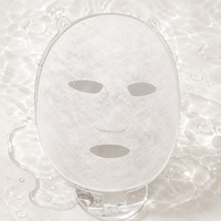 Mascarilla Facial Biodegradable Y373 de Terciopelo de Nieve Tremella con Textura de Gel de Fibra Vegetal de Edelweiss