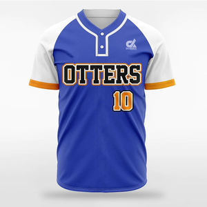 เสื้อเบสบอลลายดอกไม้ไล่เฉดสีฟ้าชมพู ปี 2025 แบบสั่งทำพิเศษ พร้อมกระดุมติด ชุดทีมพิมพ์ลายดอกไม้  สามารถใส่ชื่อและหมายเลขได้ตามต้องการ - Product Image 6