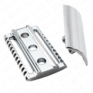 Custom Logo Double Edge Safety Razor Premium Stainless Steel Grooming Razor for Professional <b>Men</b> - Product Image 6
