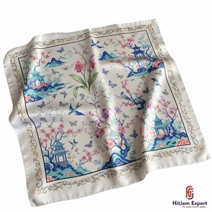 Custom Printed Scarf High Quality Head Scarf White Label OEM ODM Textile Manufacturer Bali Custom Fabric Products Low MOQ - Product Image 5