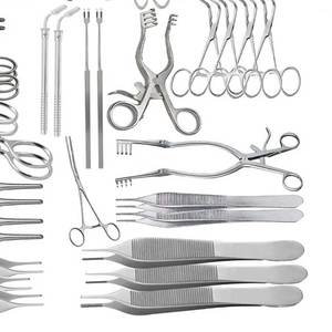 Juego de Instrumentos Quirúrgicos Cardiovasculares Estériles, Herramientas de Cirugía Cardíaca de Grado Hospitalario, Kit Completo para Procedimientos - Product Image 4
