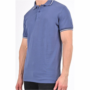 Nouvel arrivage : Lots de polos unis pour hommes – T-shirts polo décontractés et tendance, coupe ajustée, style streetwear, disponibles en gros (OEM) - Product Image 2
