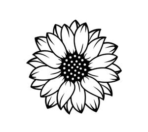 Modern Metal Sunflower Wall <b>Art</b> Black Finish Handmade Decor for Home Decoration <b>Large</b> 33-40 Inch - Product Image 3