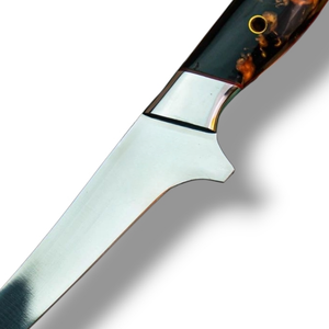 Cuchillos Profesionales para Filetear Pescado con Hoja Curva Afilada y Mango Decorativo de Madera para Preparación de Mariscos en la Cocina - Product Image 5