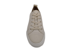 Chaussures de tennis en toile blanche Oxford à bout rond, lacées, respirantes, semelle extérieure en caoutchouc, toutes saisons, semelle intermédiaire en EVA - Product Image 4