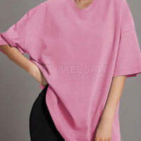 Kaos Wanita Premium Ukuran Besar Rajutan 100% Katun Regular Fit Nyaman Ringan Cepat Kering Lengan Pendek Musim Panas Kasual