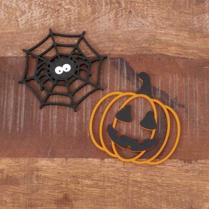 Halloween Theme Metal Laser Cut Stylish <b>Coaster</b> Set Pumpkin Ghost Bat & Haunted Decor <b>Drink</b> <b>Coasters</b> <b>for</b> Home Party & Gifts - Product Image 6