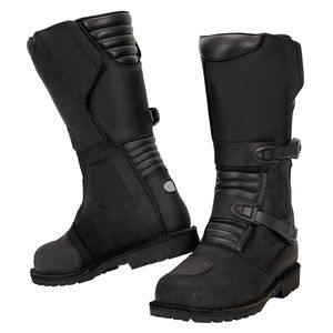 Botas de Motocicleta Personalizadas de Cuero Genuino Transpirable para Hombre, Botas Protectoras Profesionales para Carreras en Pista, para Todas las Estaciones, con Logotipo Personalizado, Servicio OEM - Product Image 5