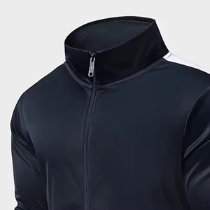 Survêtements pour hommes de conception haut de gamme, de haute qualité, best-sellers, fermeture éclair, polaire en polyester, votre logo personnalisé, survêtement pour hommes - Product Image 5