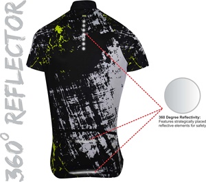 Camiseta de Ciclismo de verano con sublimación personalizada, camiseta de secado rápido con cremallera completa y Media manga para montar en bicicleta, camiseta de manga corta para equipo, ropa deportiva - Product Image 3