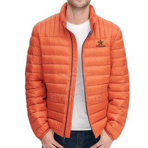 Chaqueta de invierno acolchada para hombre con logotipo personalizado de alta calidad a bajo precio, chaqueta acolchada personalizada de talla grande para hombre - Product Image 1